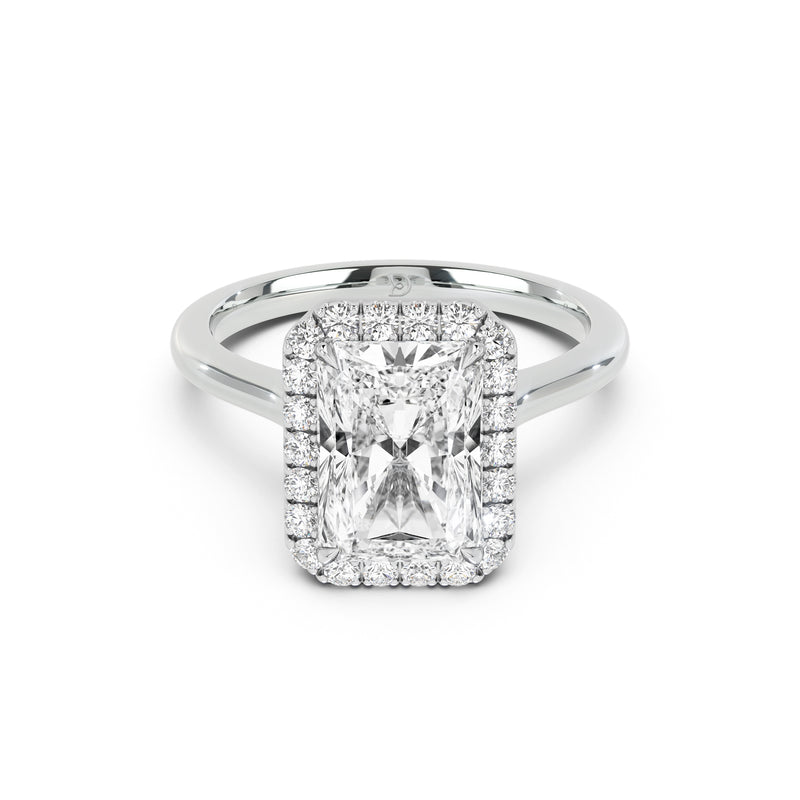 Aurora Halo Cathedral Ring