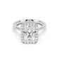 Aurora Halo Cathedral Ring