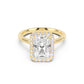 Aurora Halo Cathedral Ring