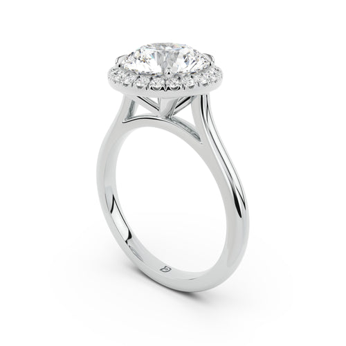 Aurora Halo Cathedral Ring