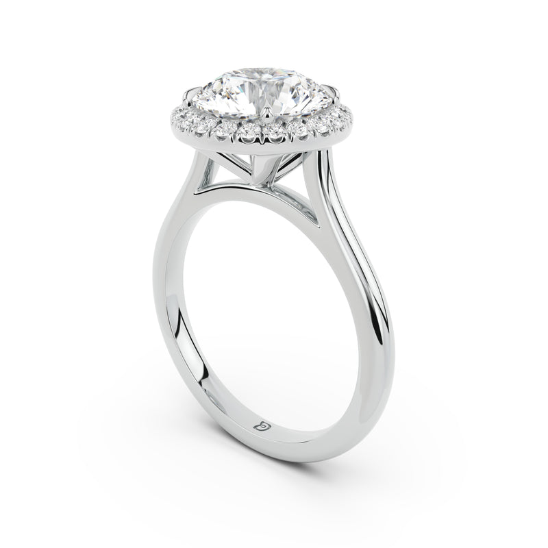 Aurora Halo Cathedral Ring