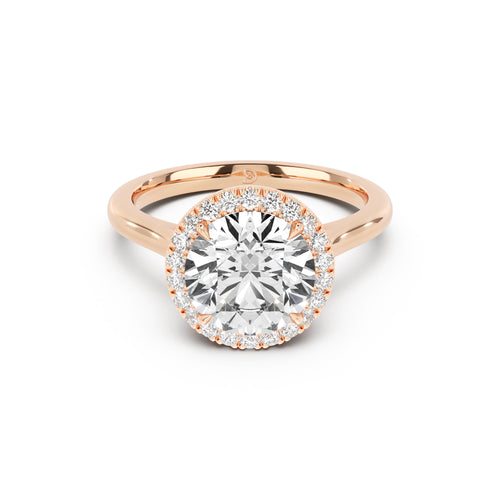 Aurora Halo Cathedral Ring