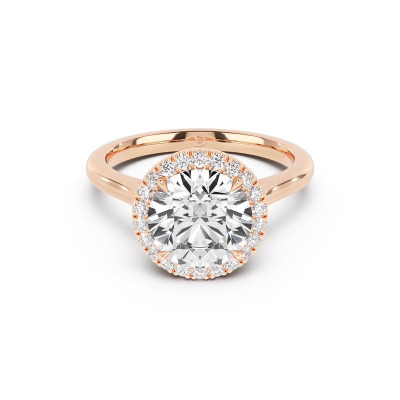 Aurora Halo Cathedral Ring