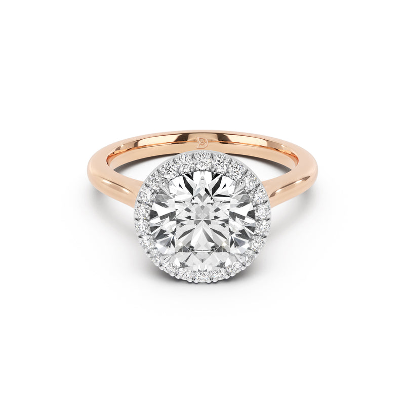 Aurora Halo Cathedral Ring