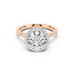 Aurora Halo Cathedral Ring