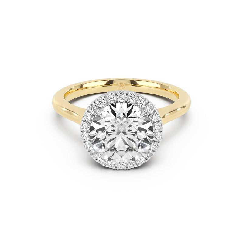 Aurora Halo Cathedral Ring