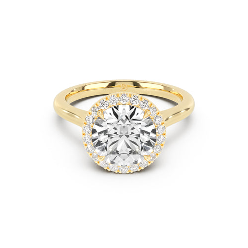 Aurora Halo Cathedral Ring
