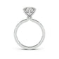 Ribbon Solitaire Engagement Ring