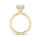 Ribbon Solitaire Engagement Ring