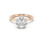 Ribbon Solitaire Engagement Ring