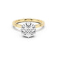 Ribbon Solitaire Engagement Ring
