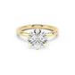 DE Signature Solitaire Engagement Ring