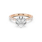 DE Signature Ring with Diamond Band