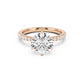 DE Signature Ring with Diamond Band