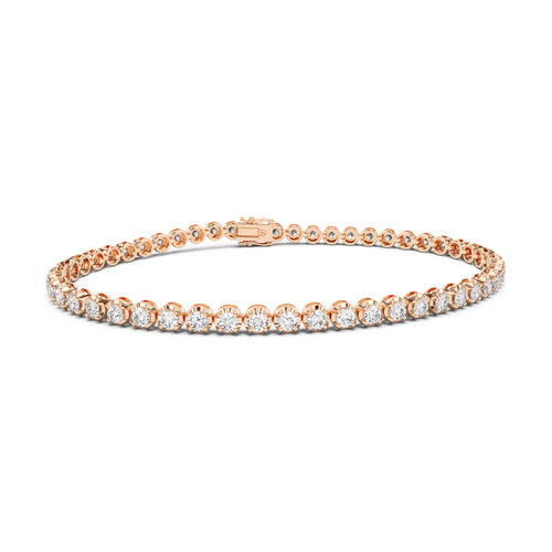 Illusion setting tennis bracelet clearance