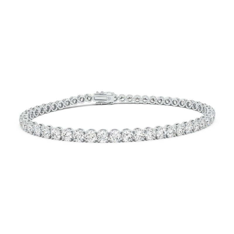 Classic Large Diamond Tennis Bracelet