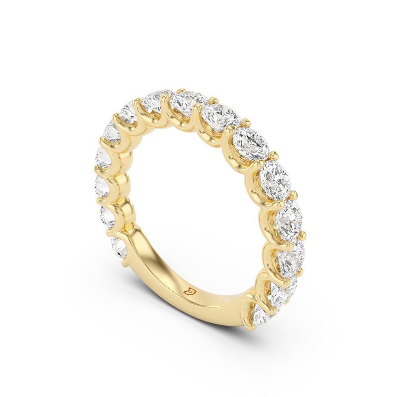 Floating sales diamond band