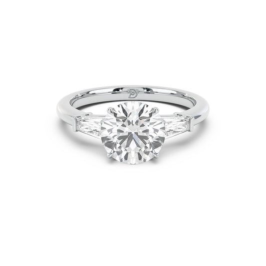 Grace Three Stone Engagement Ring