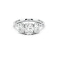 Selene Three Stone Engagement Ring