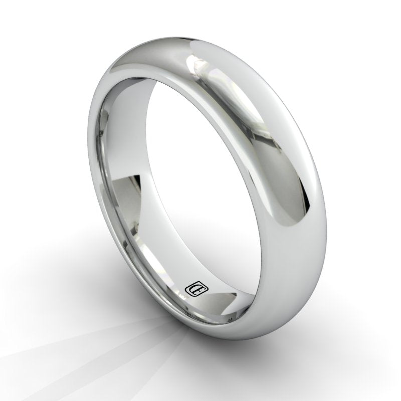 Traditional Plain Wedding Band