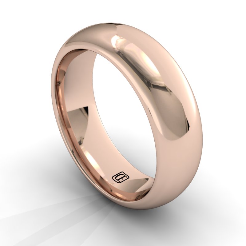 Traditional Plain Wedding Band