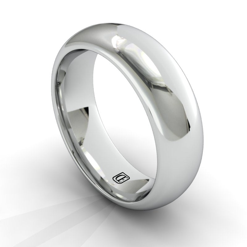 Traditional Plain Wedding Band