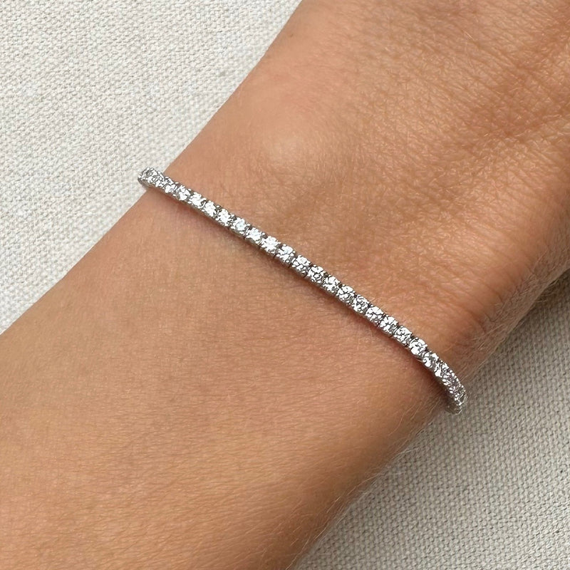 Petite Classic Diamond Tennis Bracelet